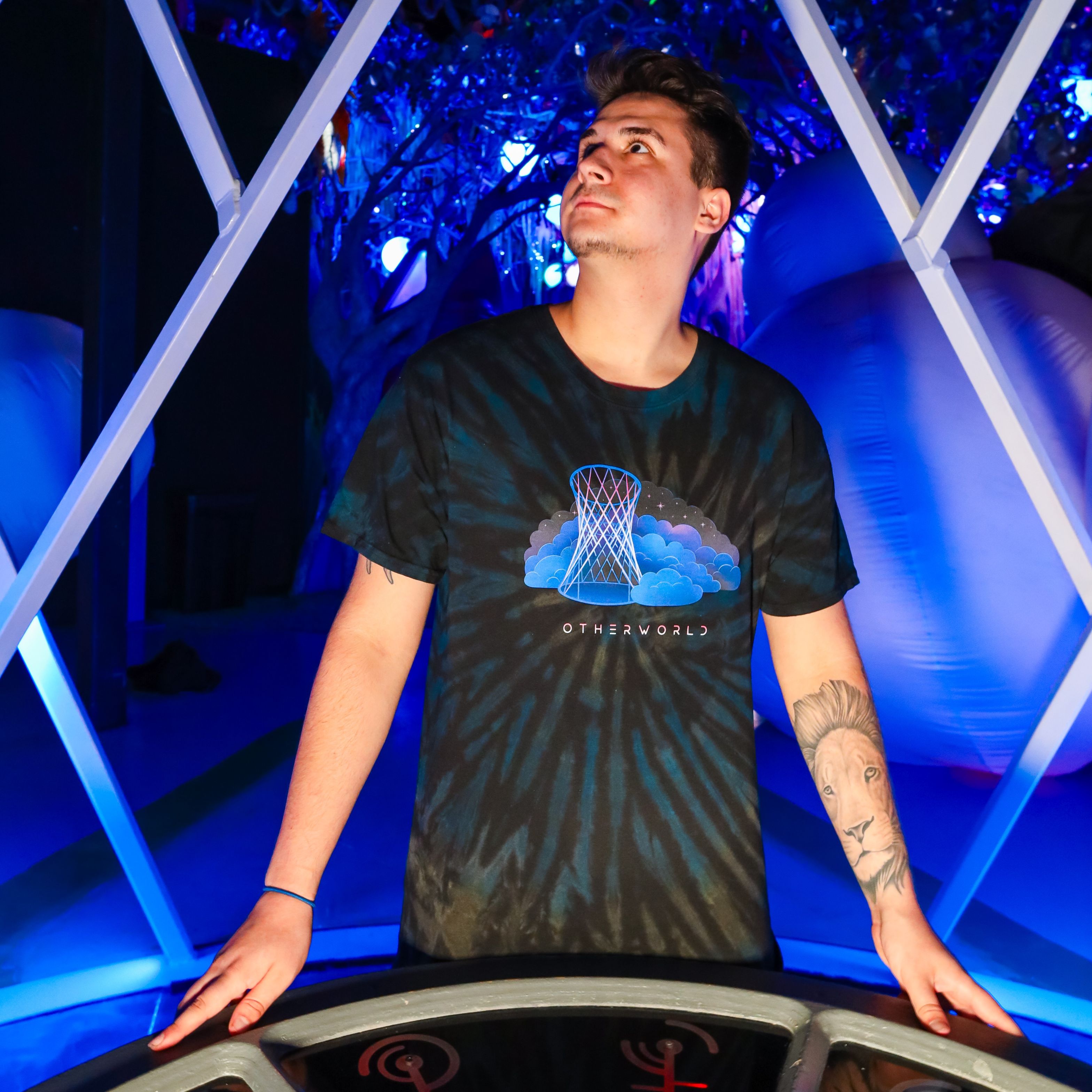 Tie-Dye Tower T-shirt