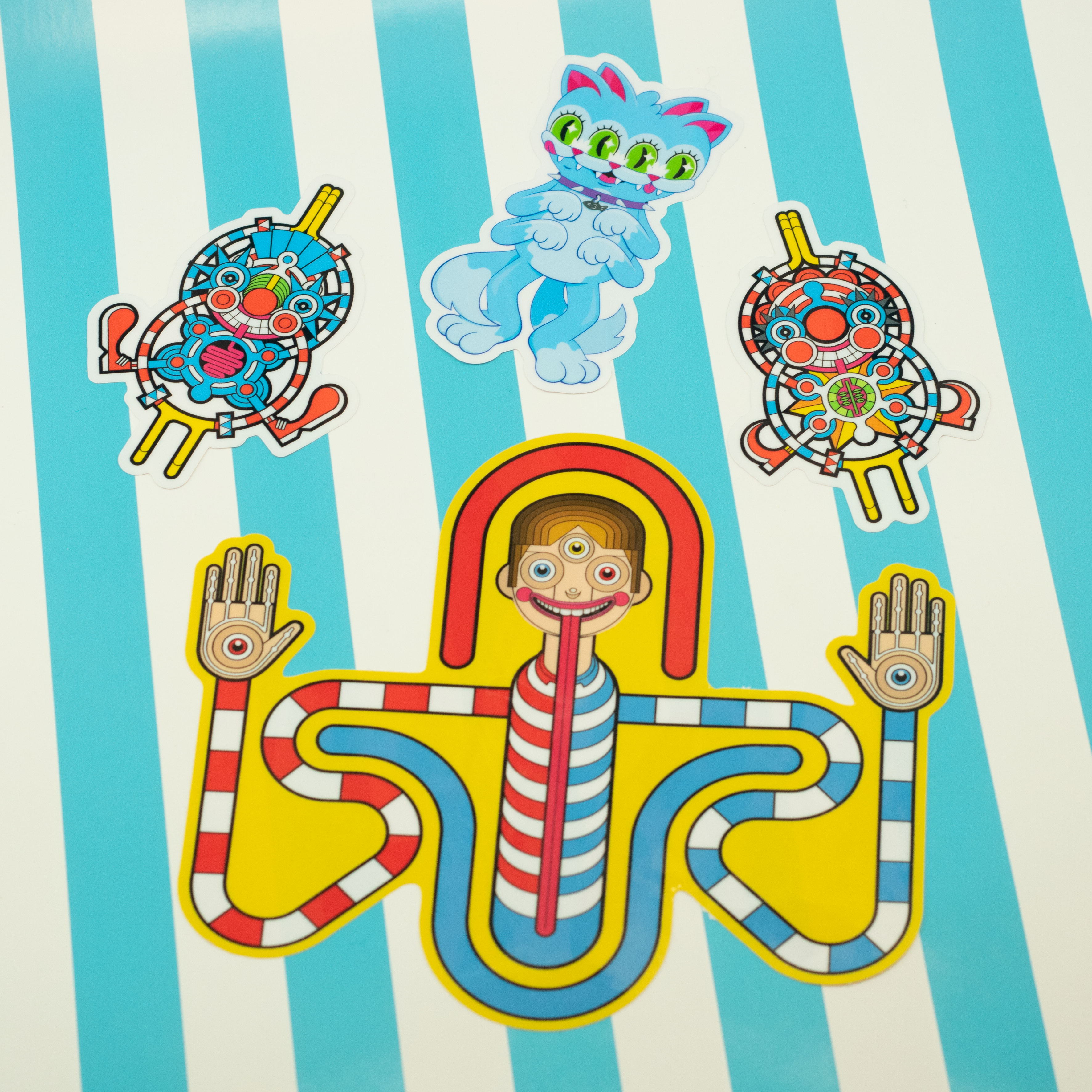 Gamegrounds - Character Vinyl Stickers