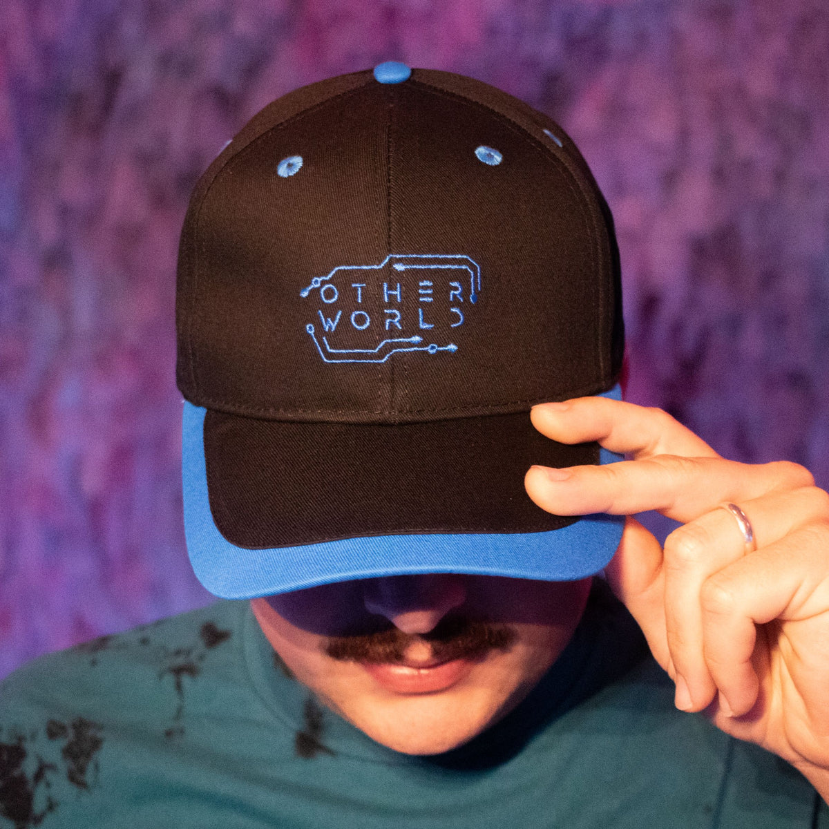 Circuit logo Blue Ball cap