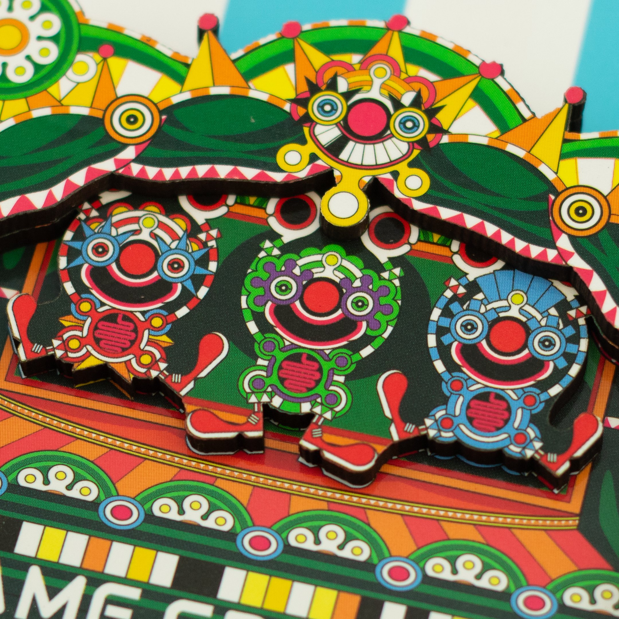 Clock the Clown Magnet