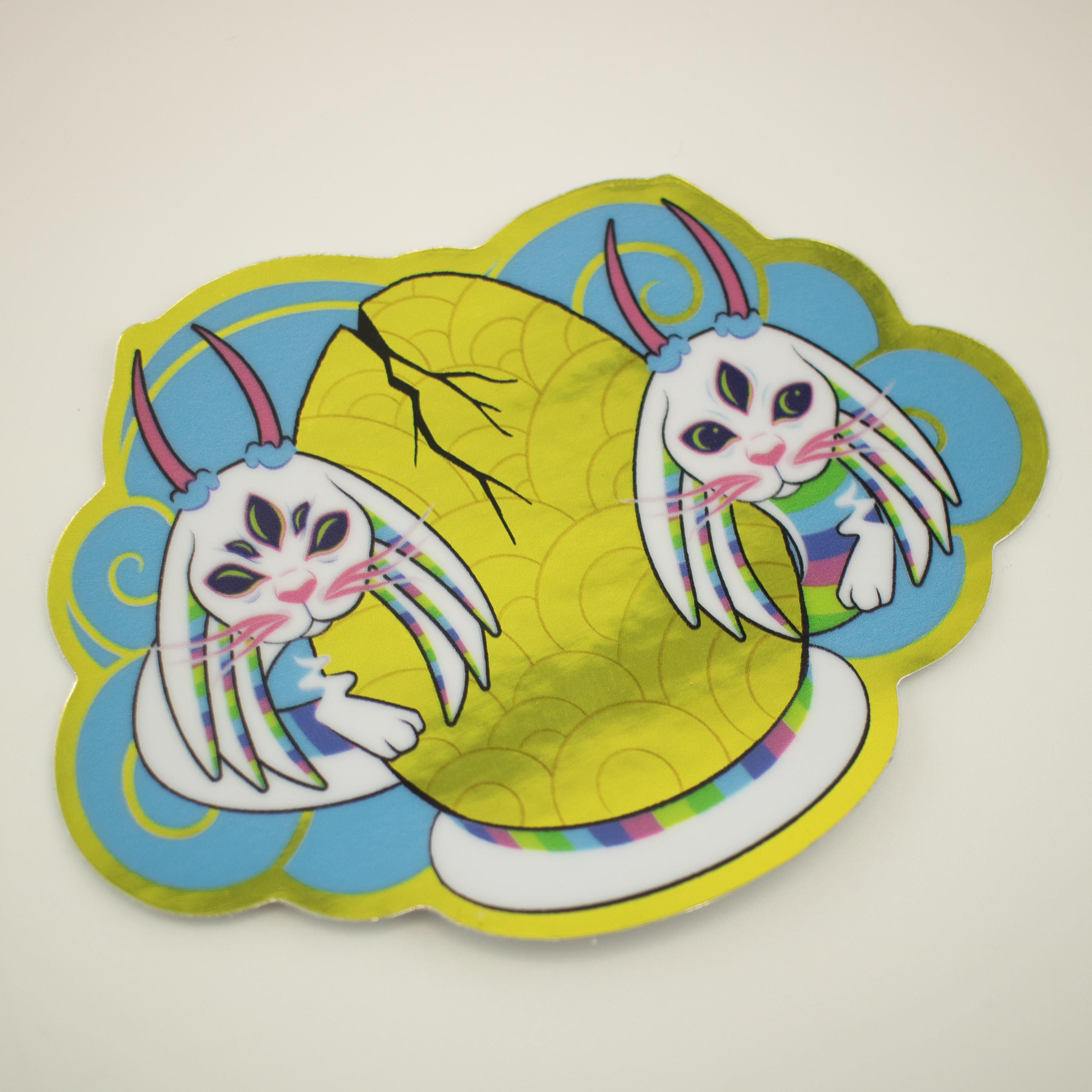 Drabbit's Golden Egg Sticker