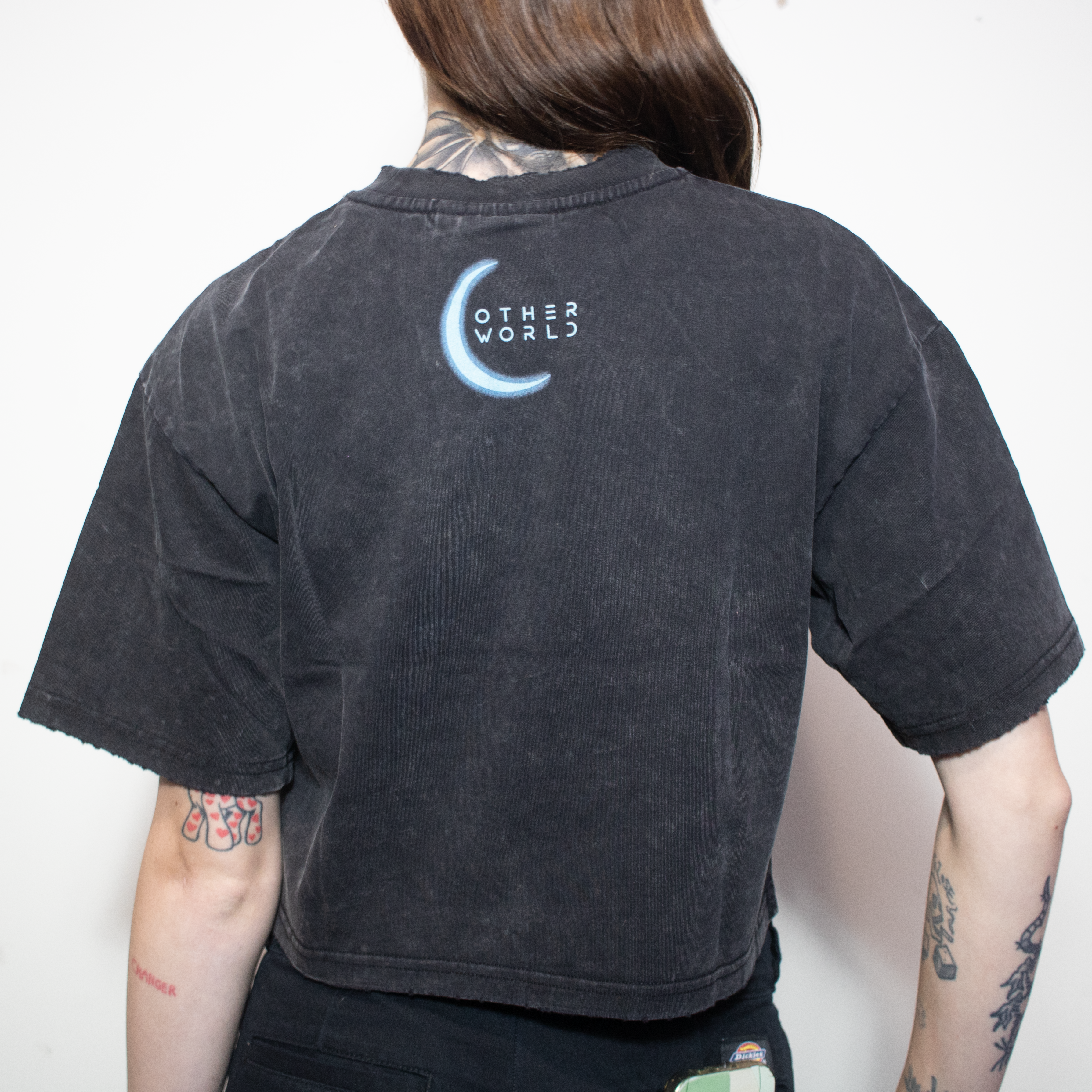 Echo Alter Distressed Crop Top