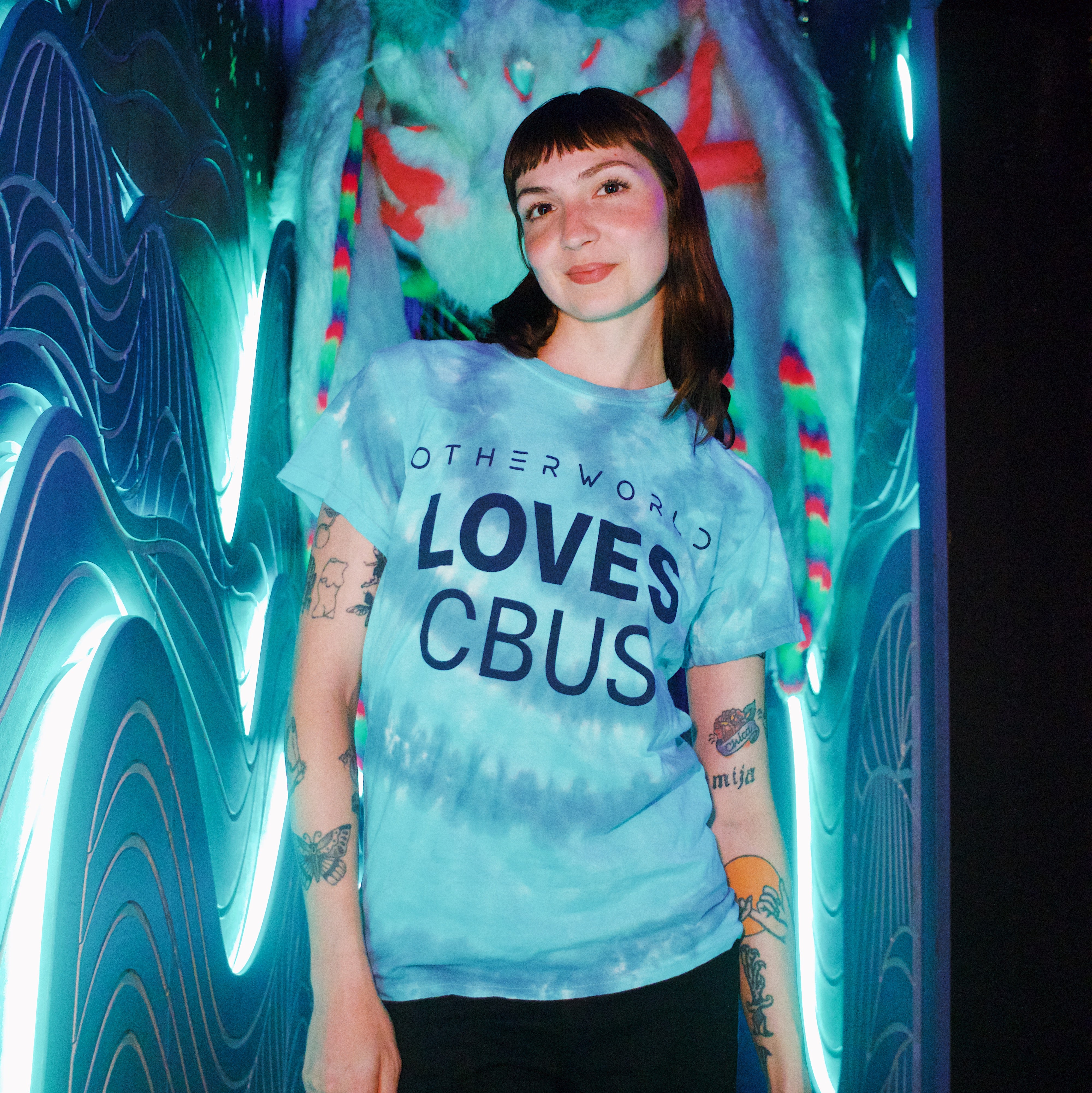 CBUS love Tie-dye T-shirt