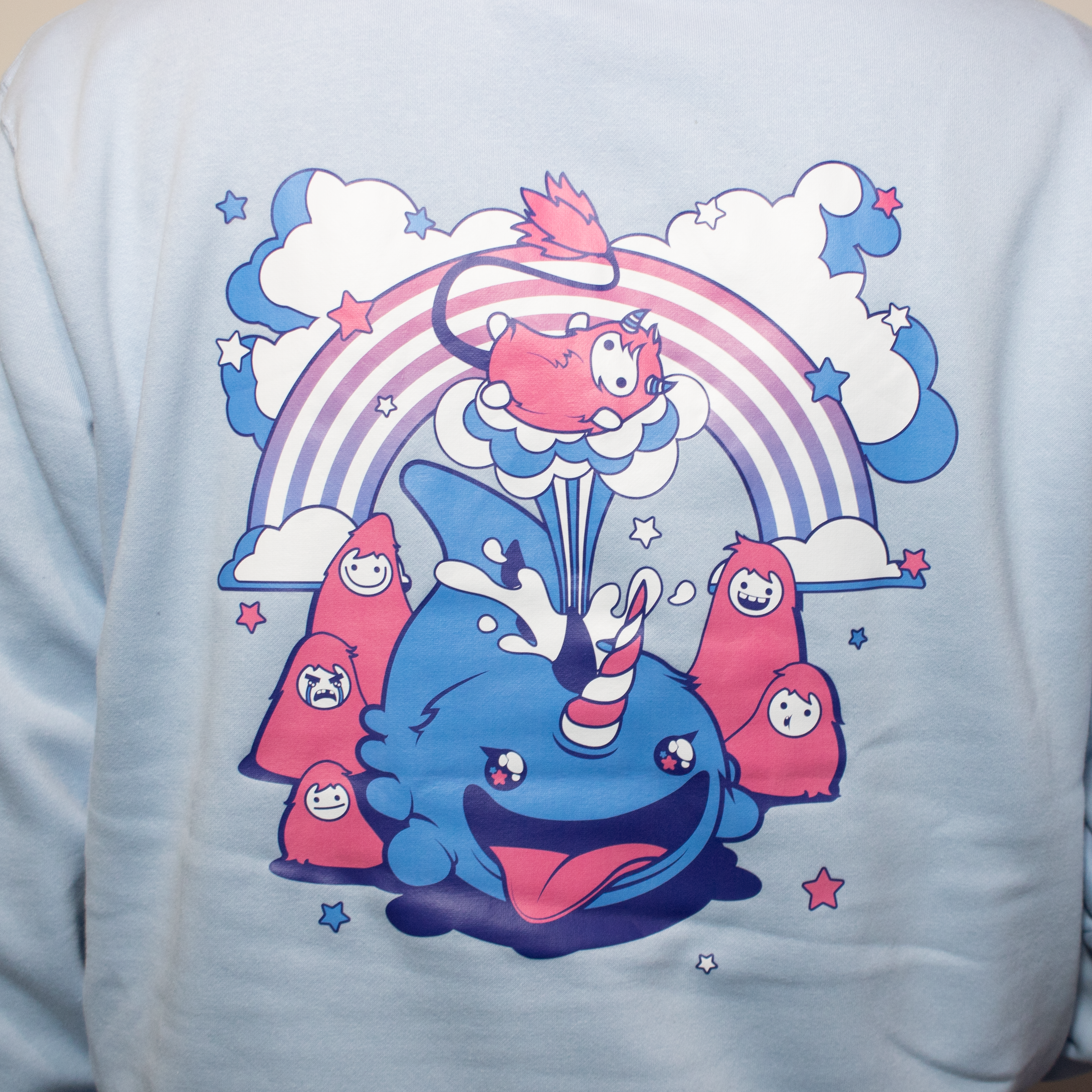 Land of Schnoop Blue Pullover Hoodie