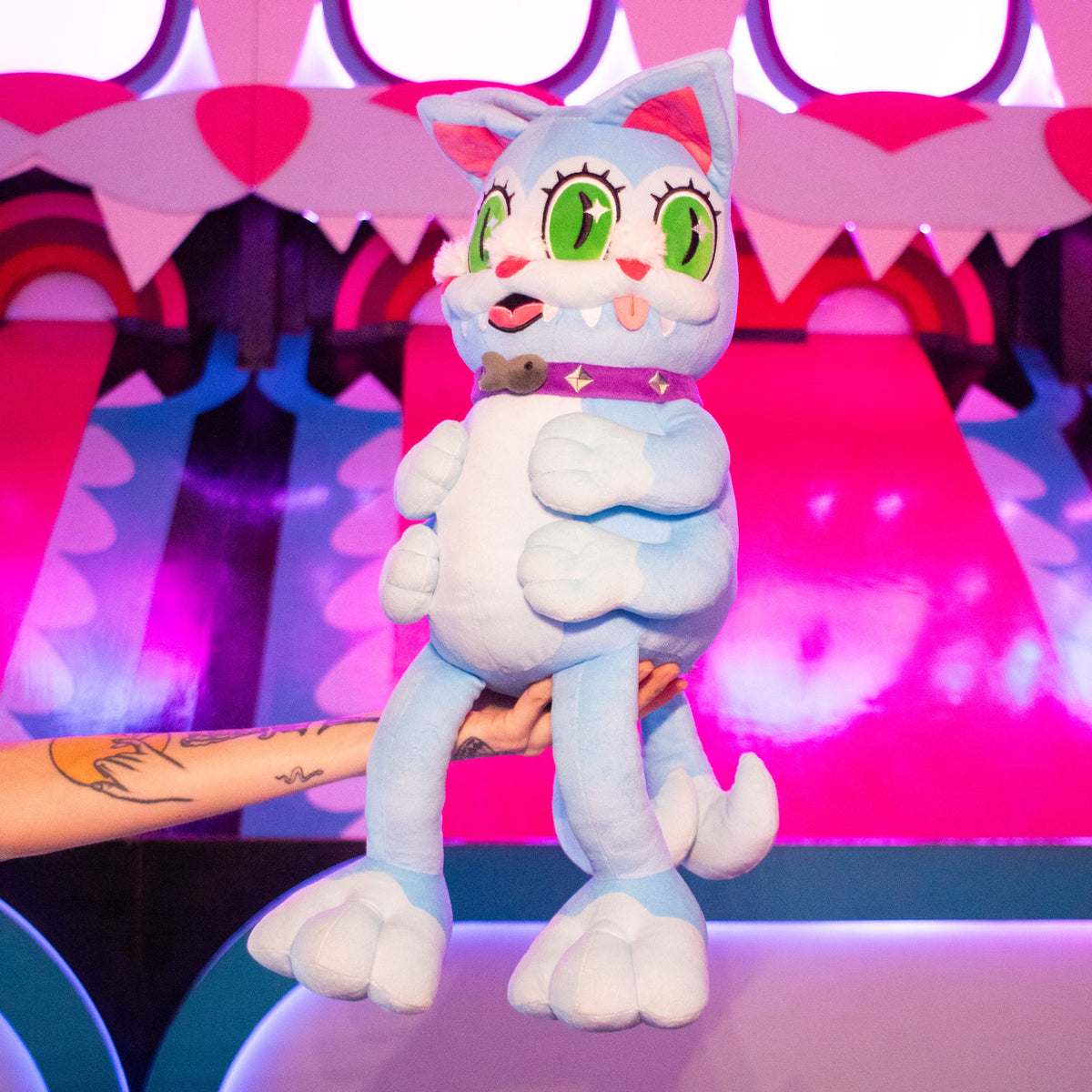 Bubbles the Cat Jumbo Plushie