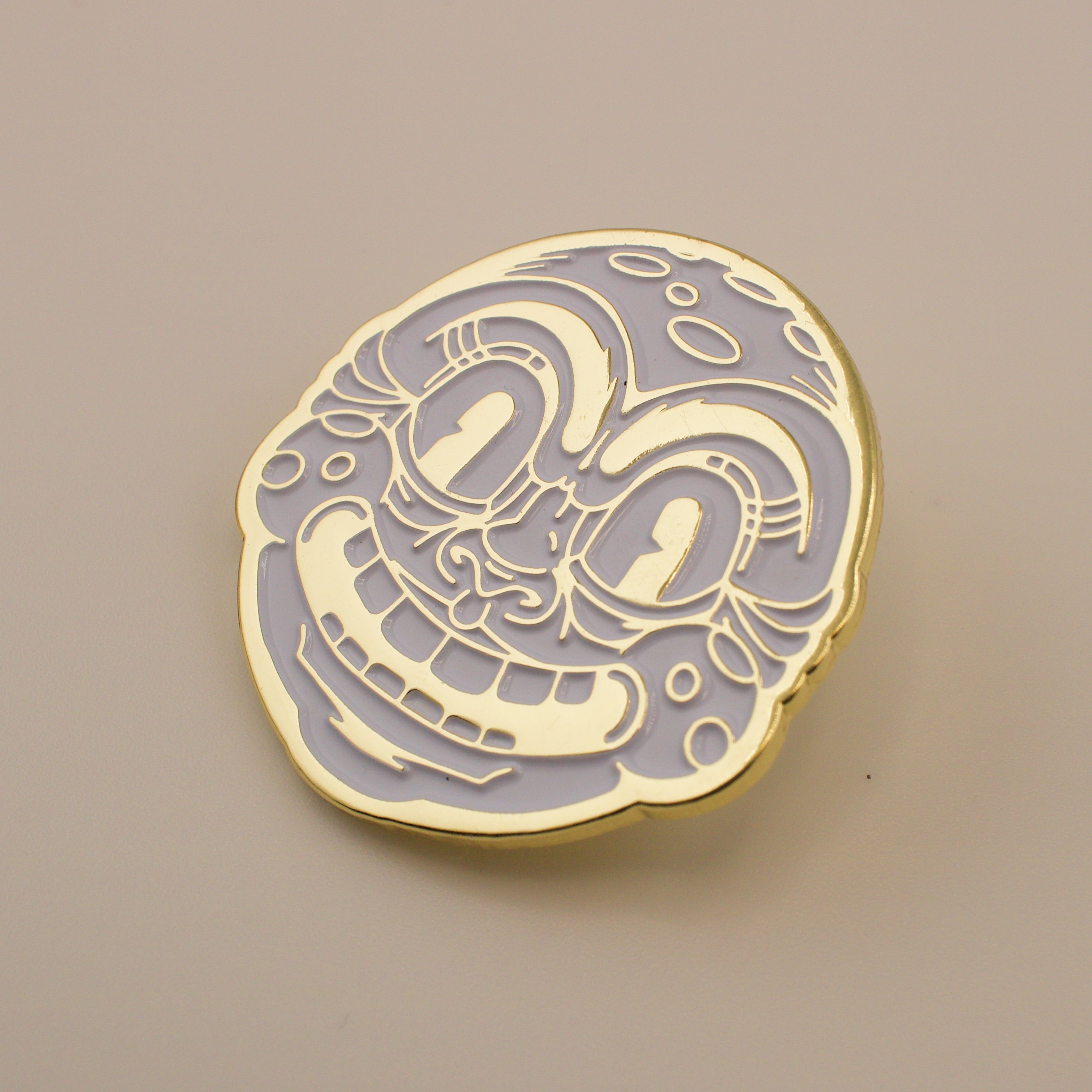 Moon Enamel Pin