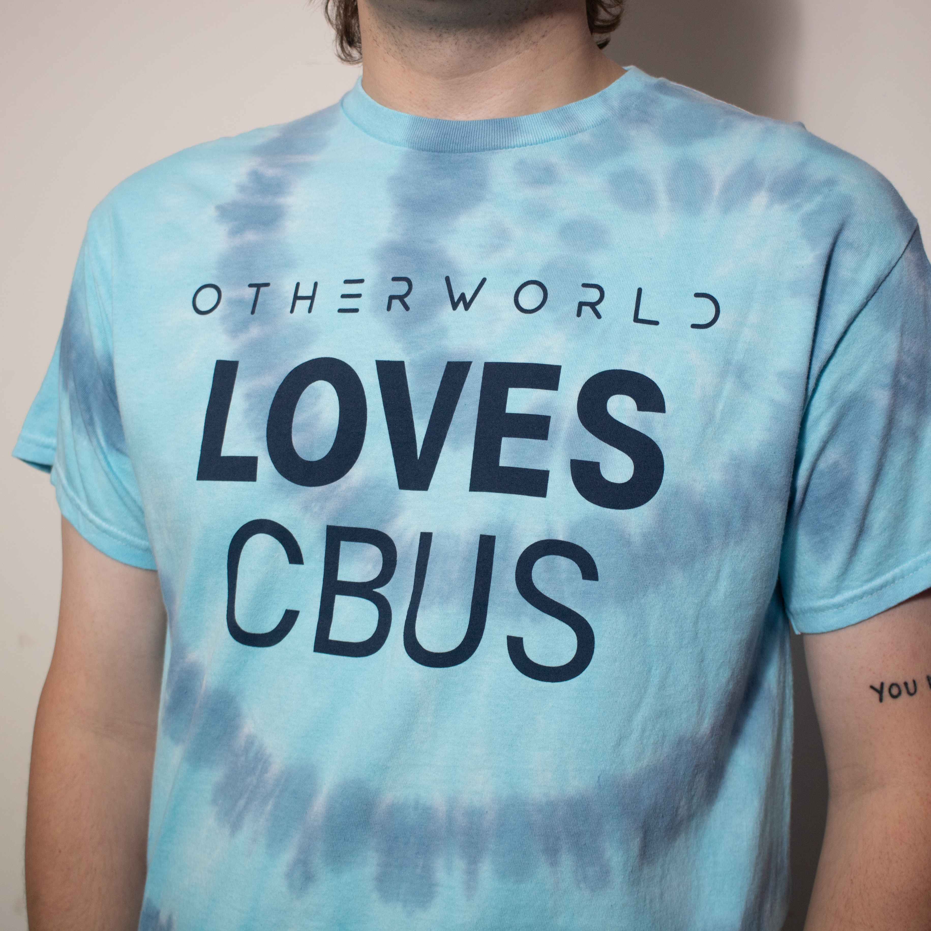 CBUS love Tie-dye T-shirt