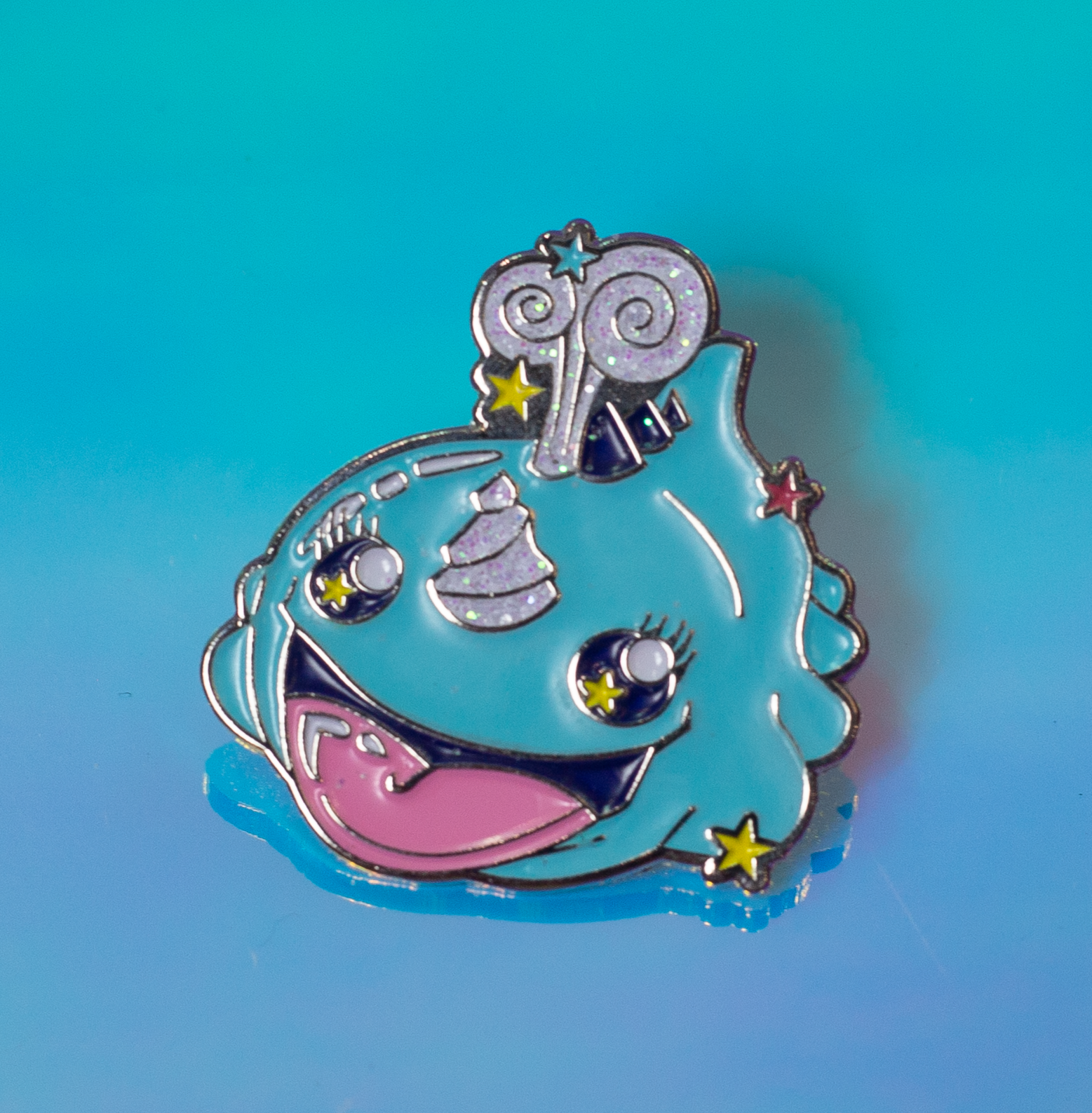 Miss Schmuffly Enamel Pin