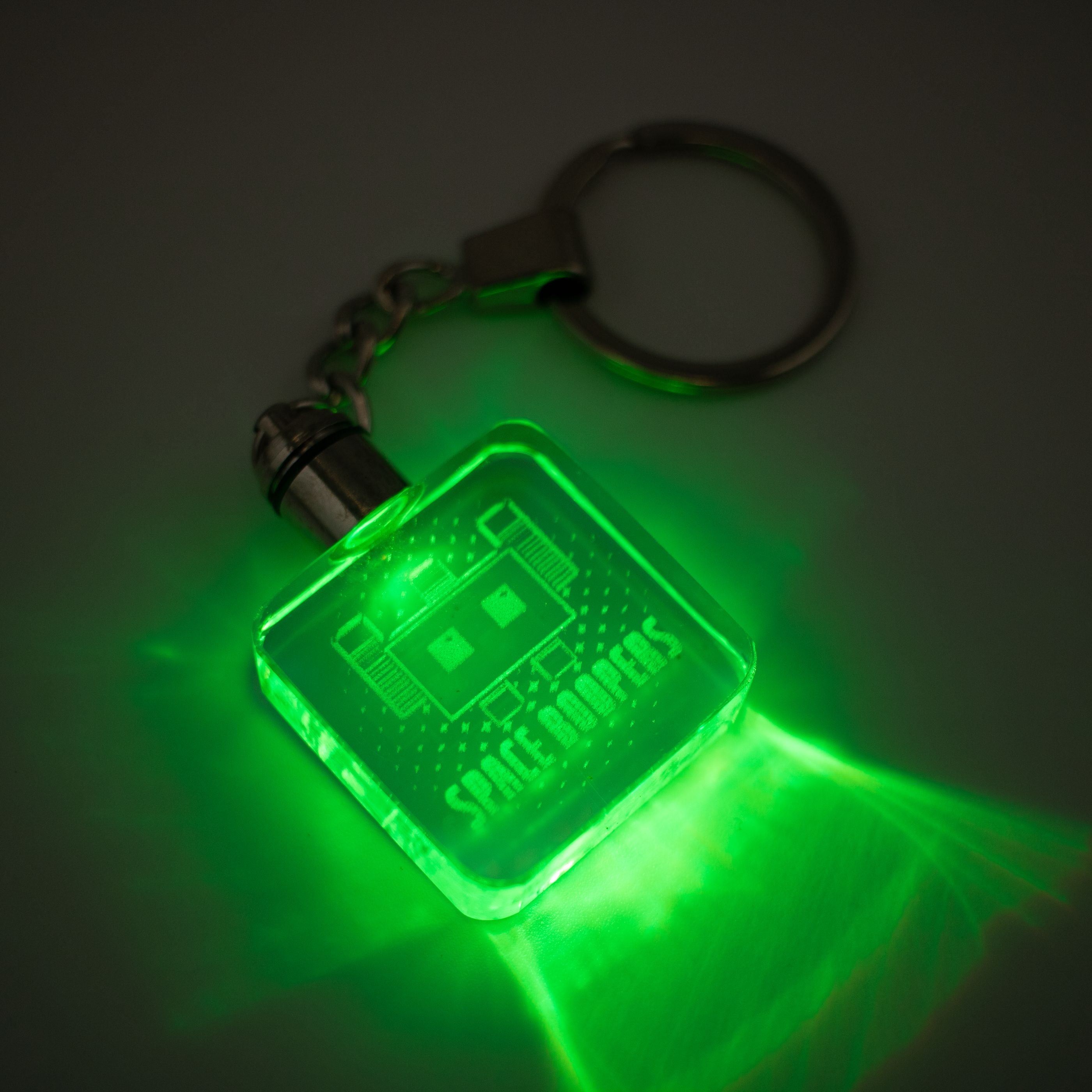 Spaceboopers Light-Up Keychain