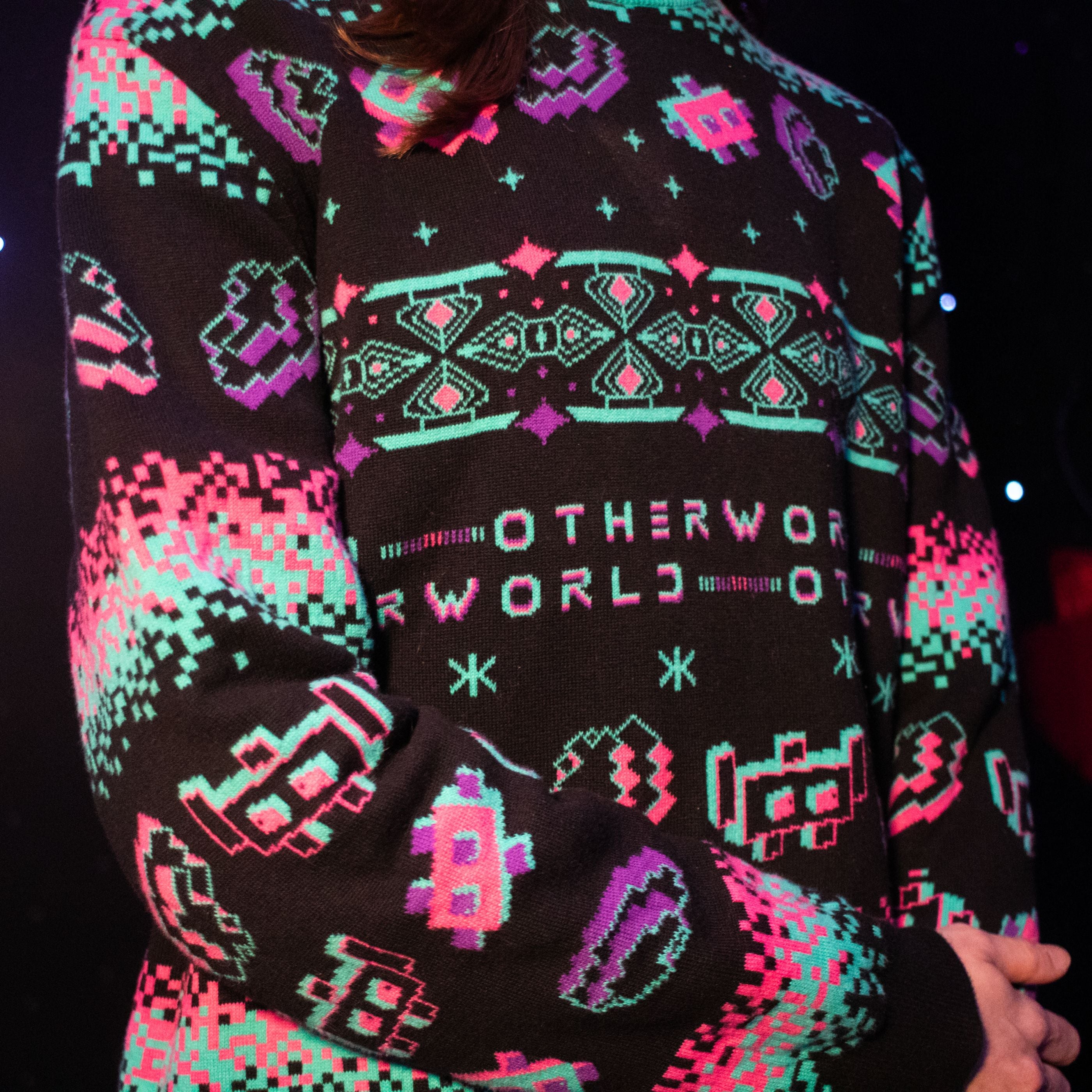 Space booper Knit Sweater