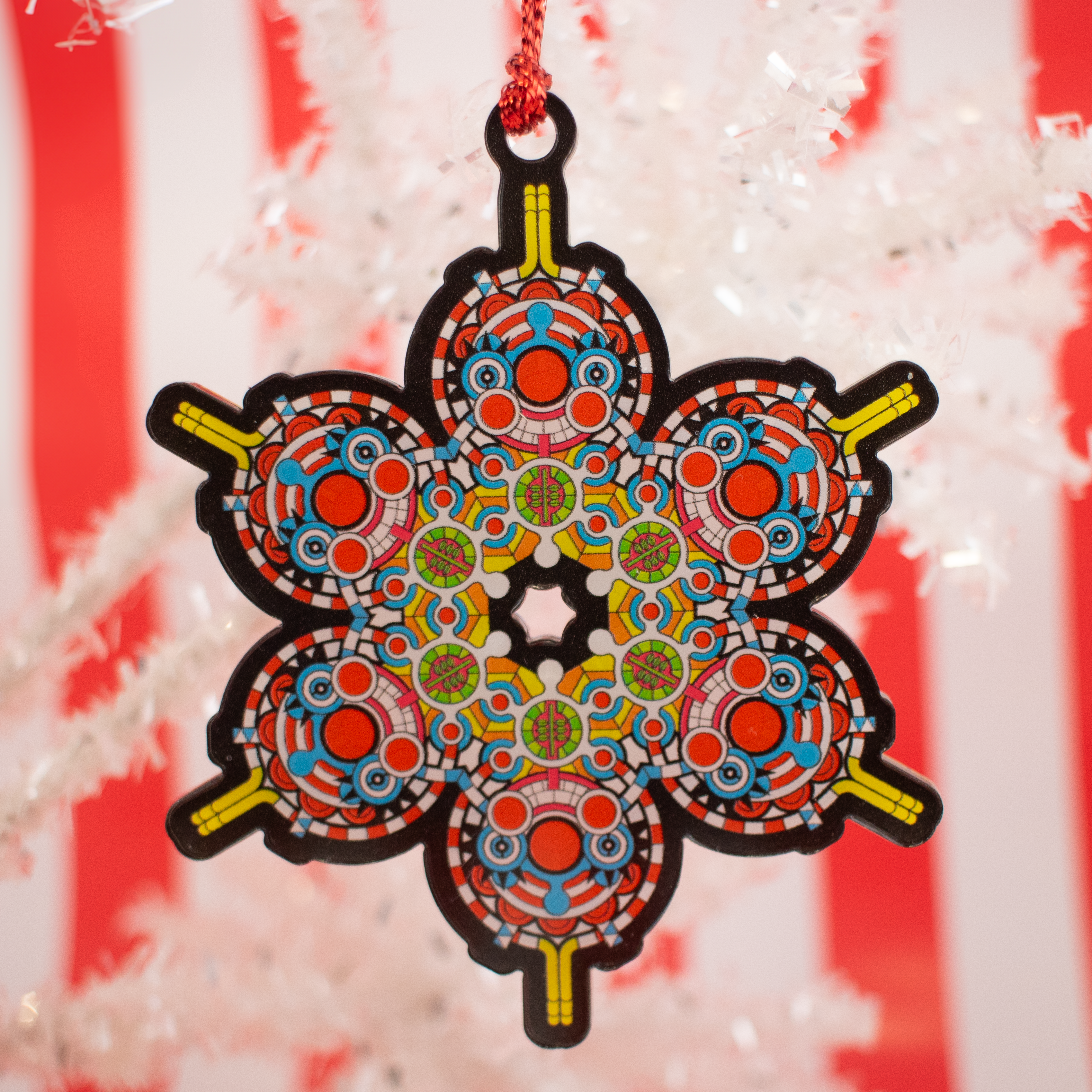 Acrylic Clown Ornament