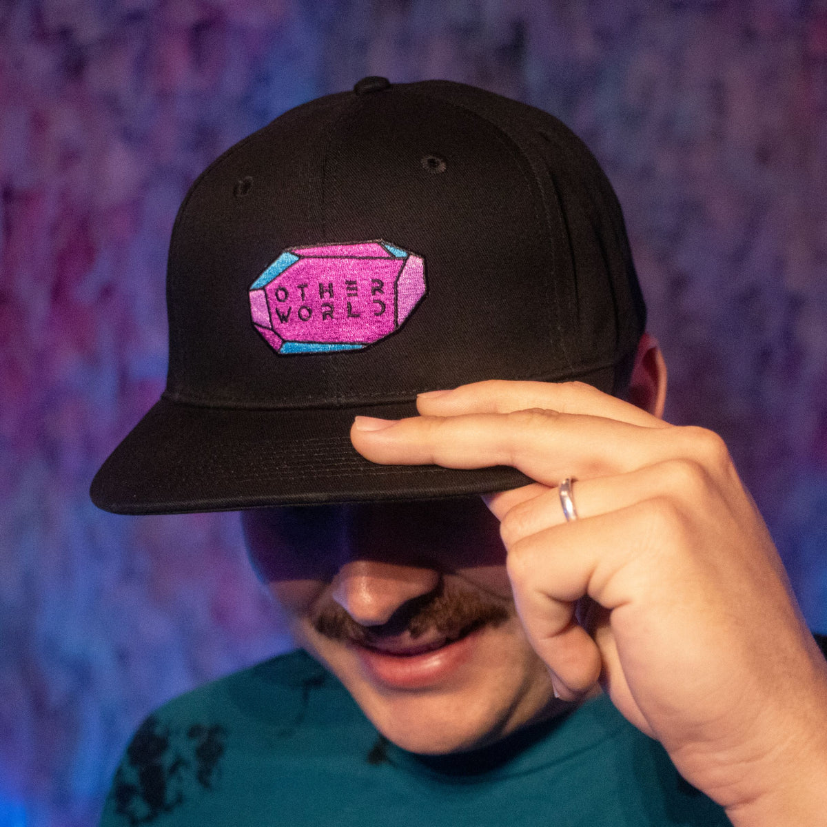 Crystal Flat Bill Hat