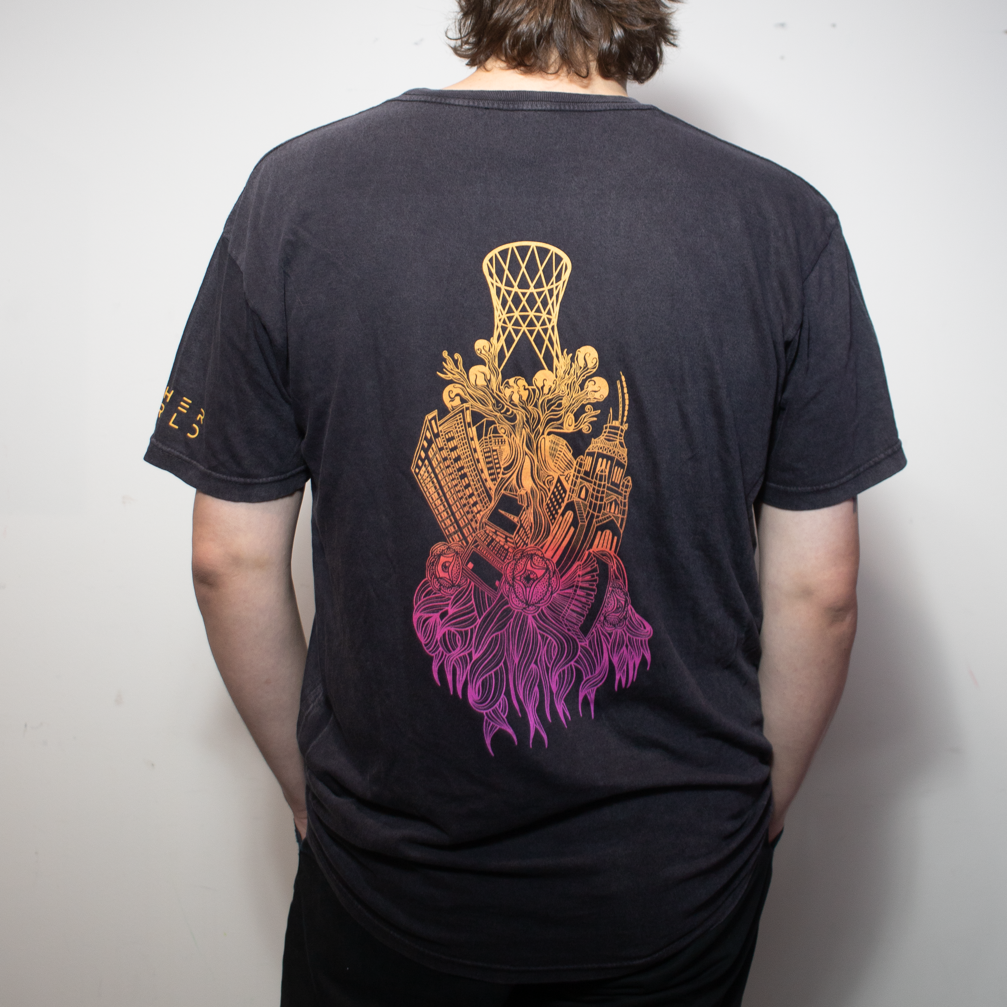 Columbus Cityscape Vintage T-shirt