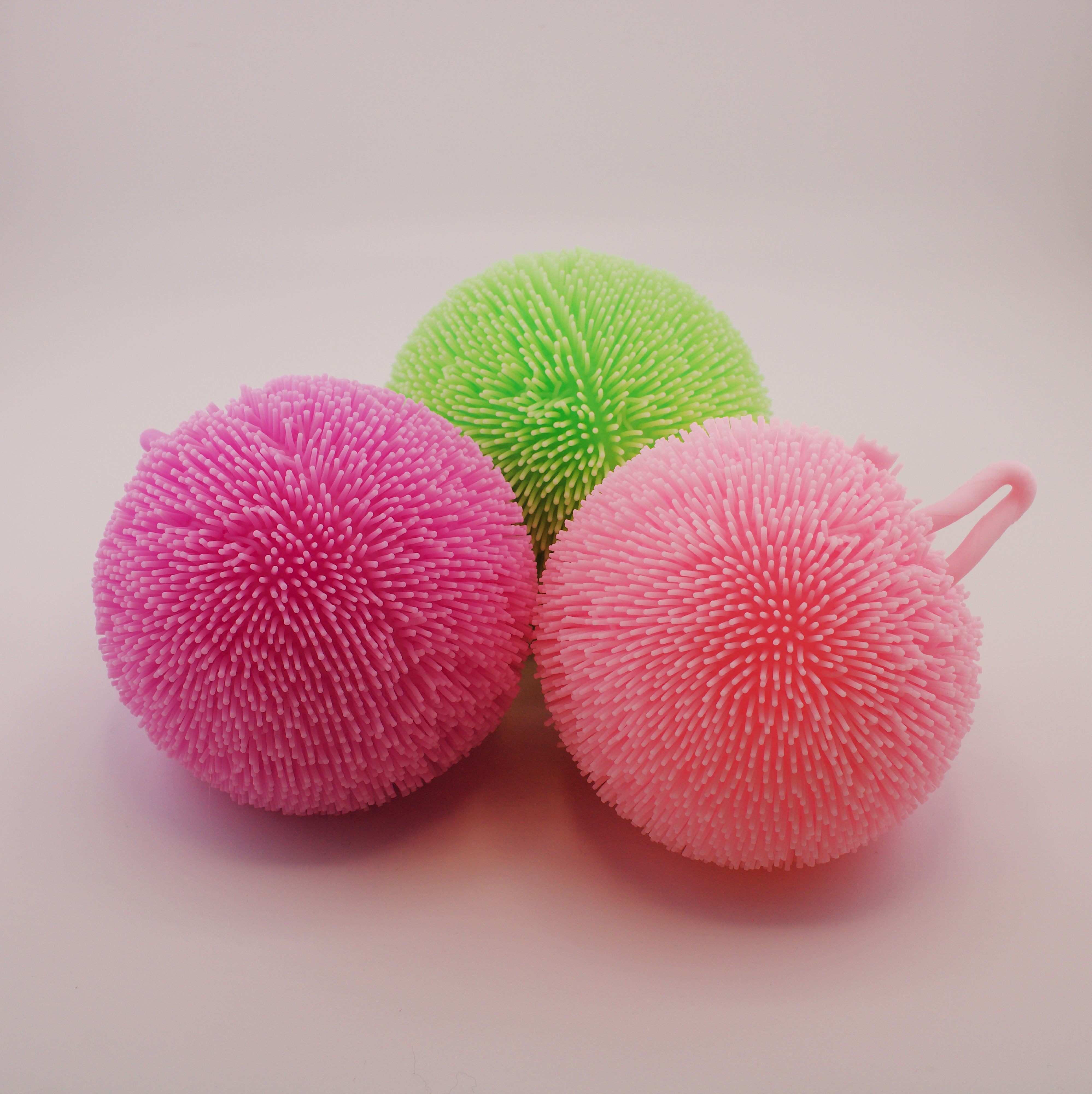 Fuzzy Pastel Squish Ball