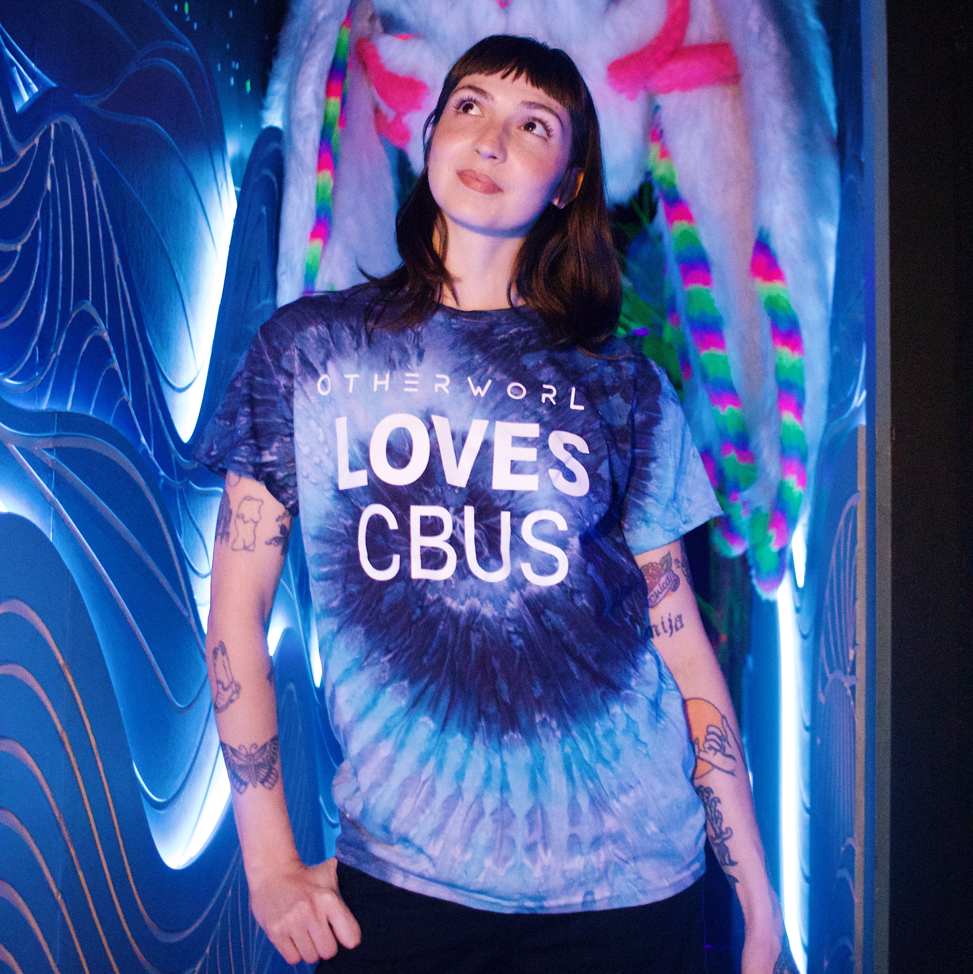 CBUS love Tie-dye T-shirt