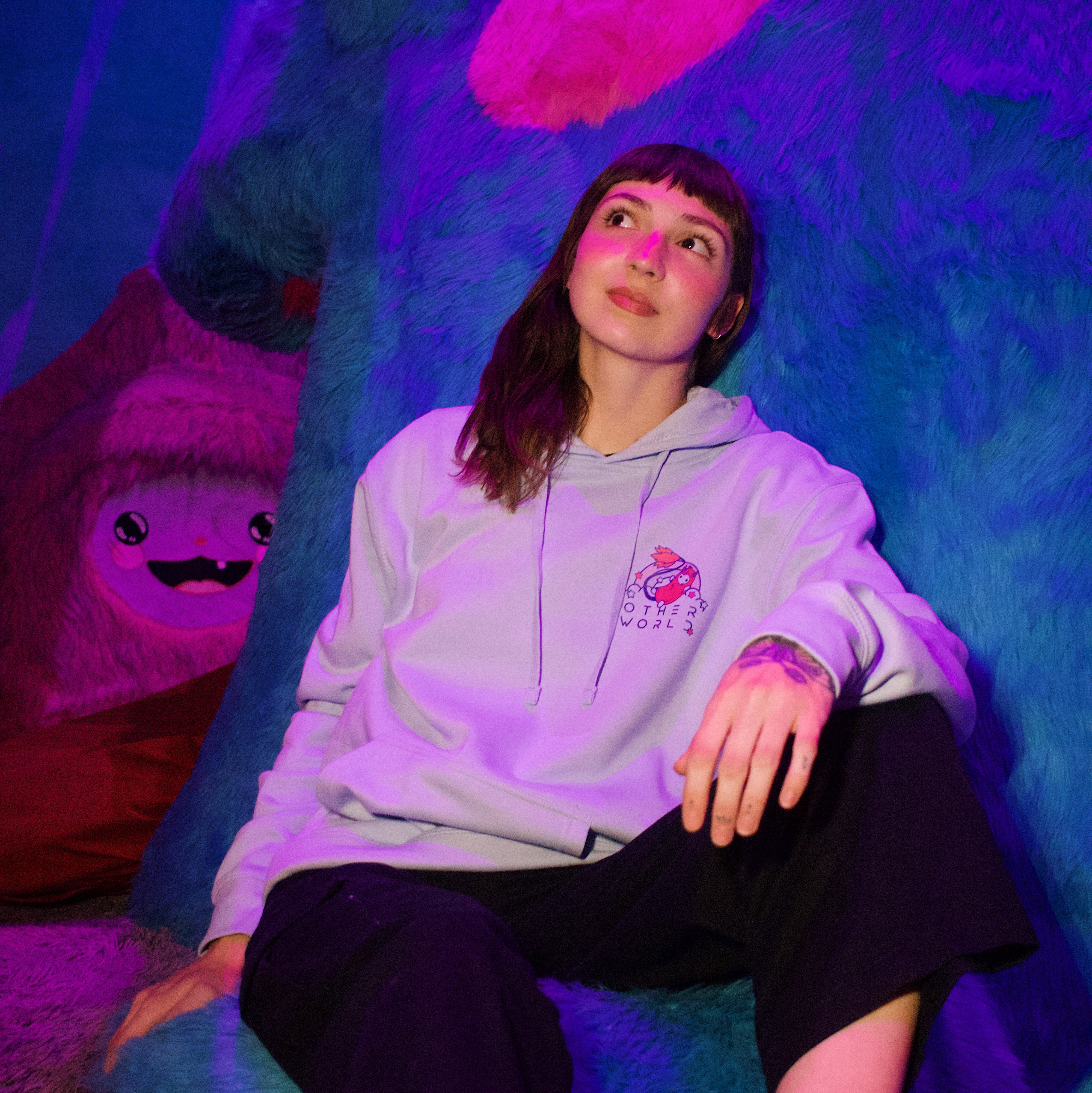 Land of Schnoop Blue Pullover Hoodie