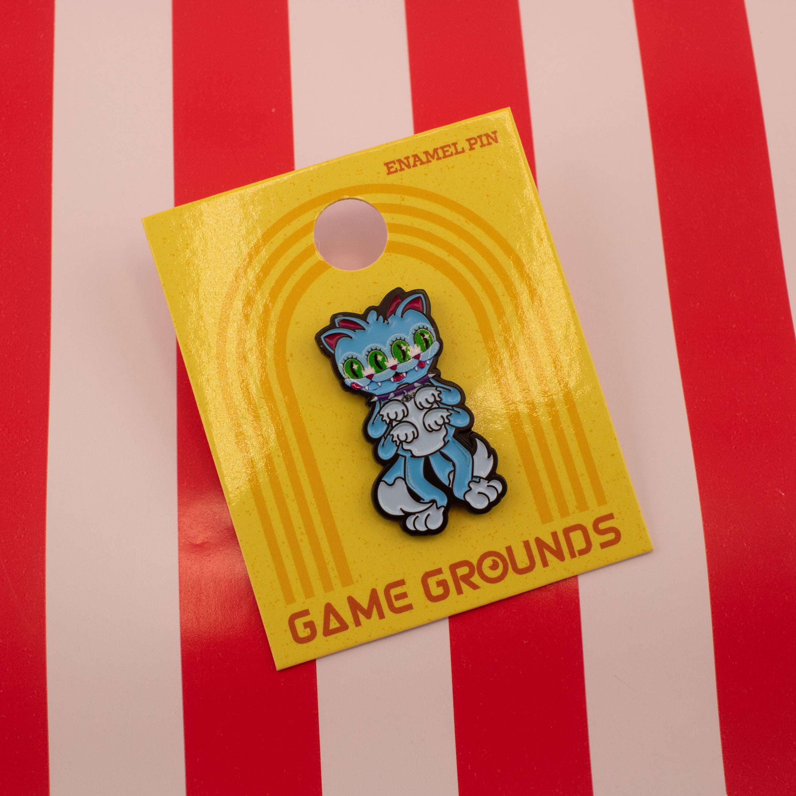 Lion Tamer Enamel Pin