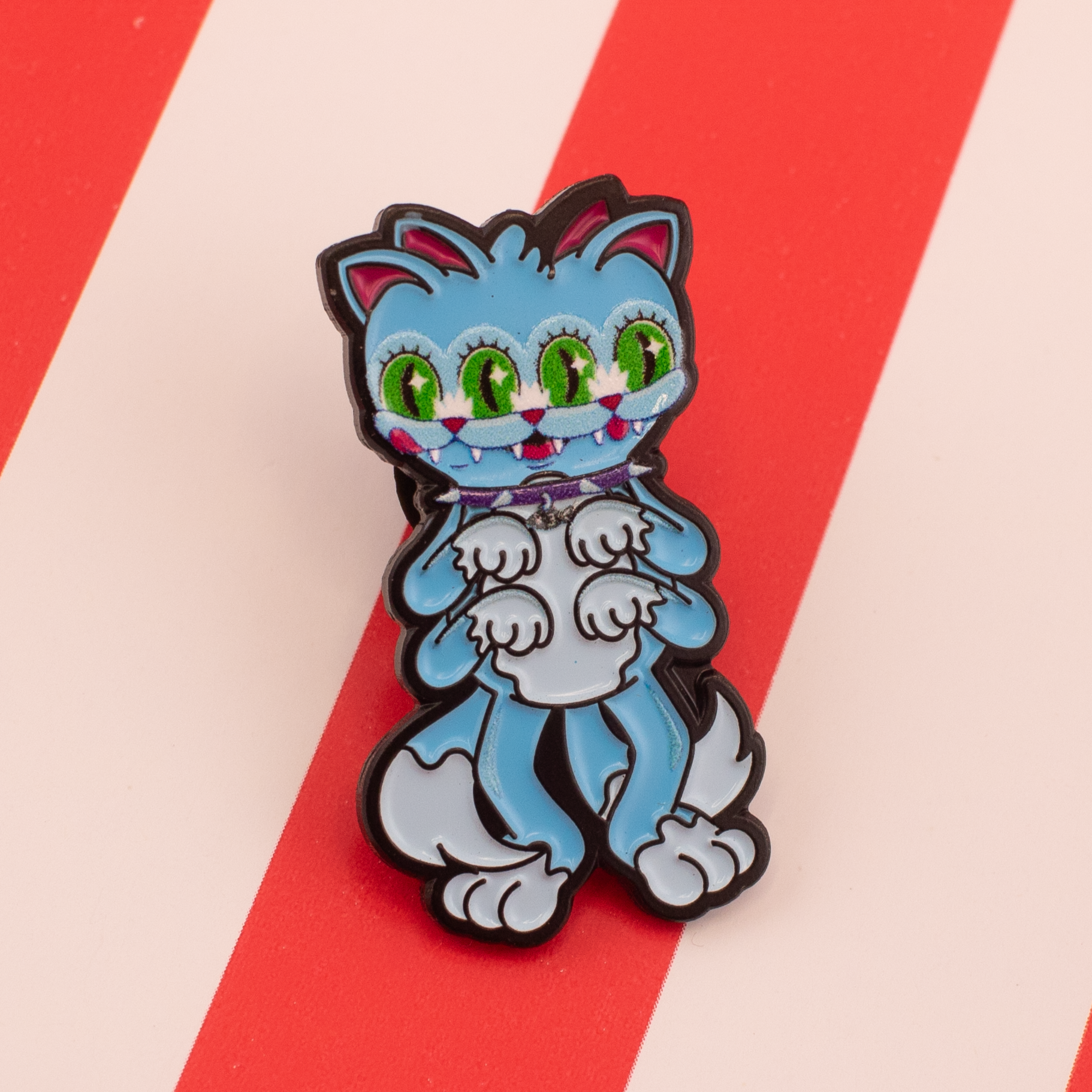 Lion Tamer Enamel Pin