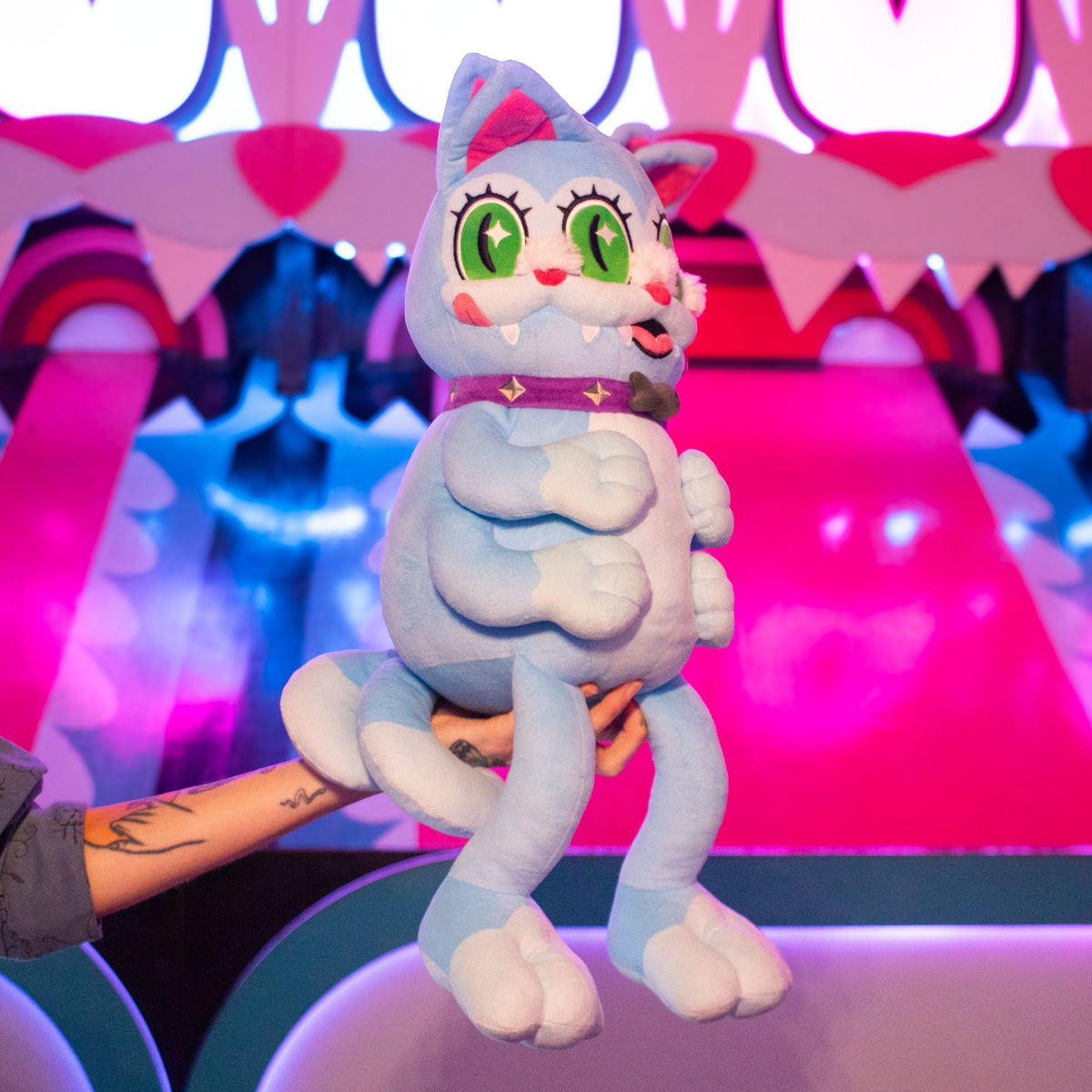 Bubbles the Cat Jumbo Plushie
