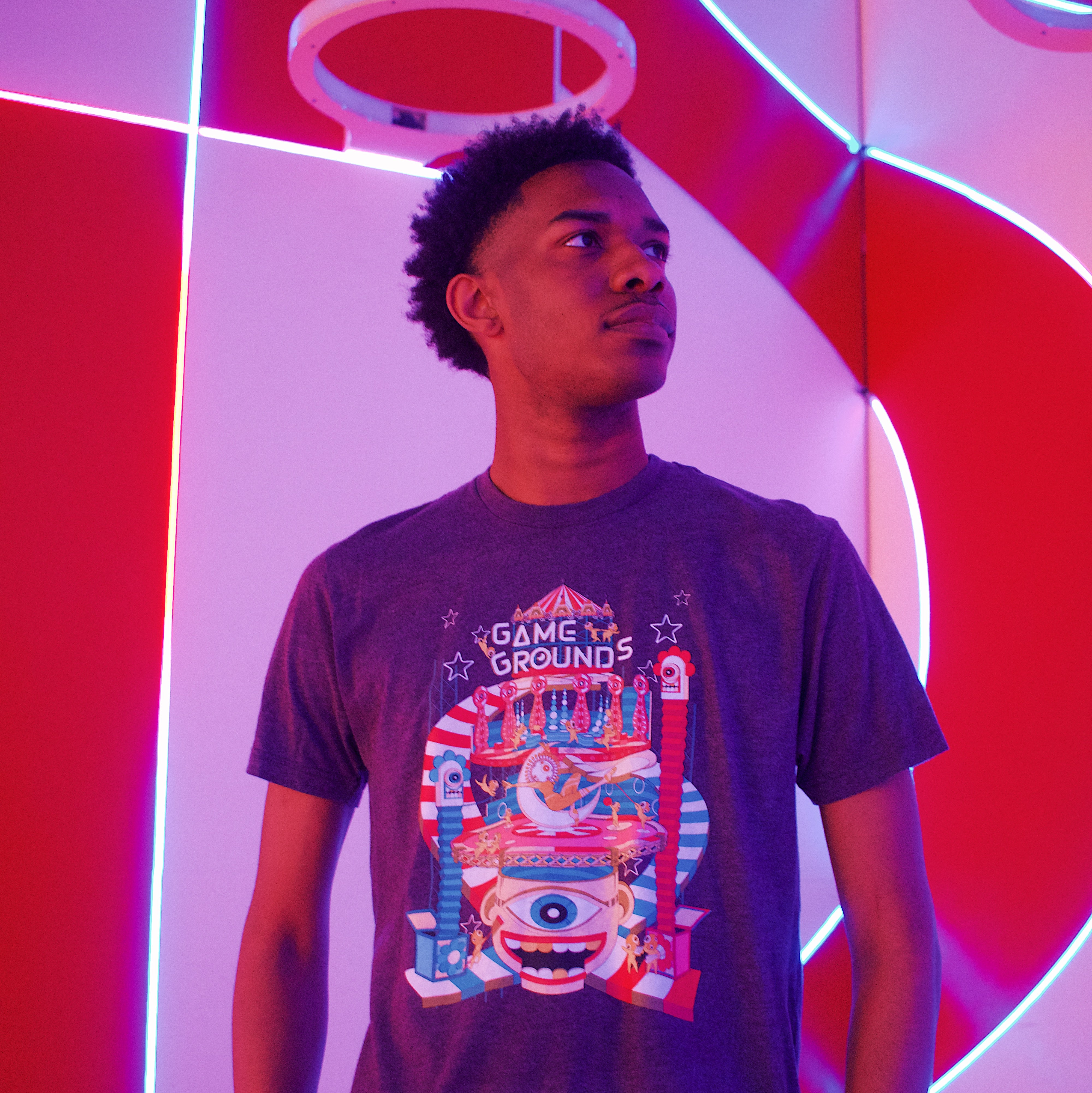 Gamegrounds Plum T-shirt