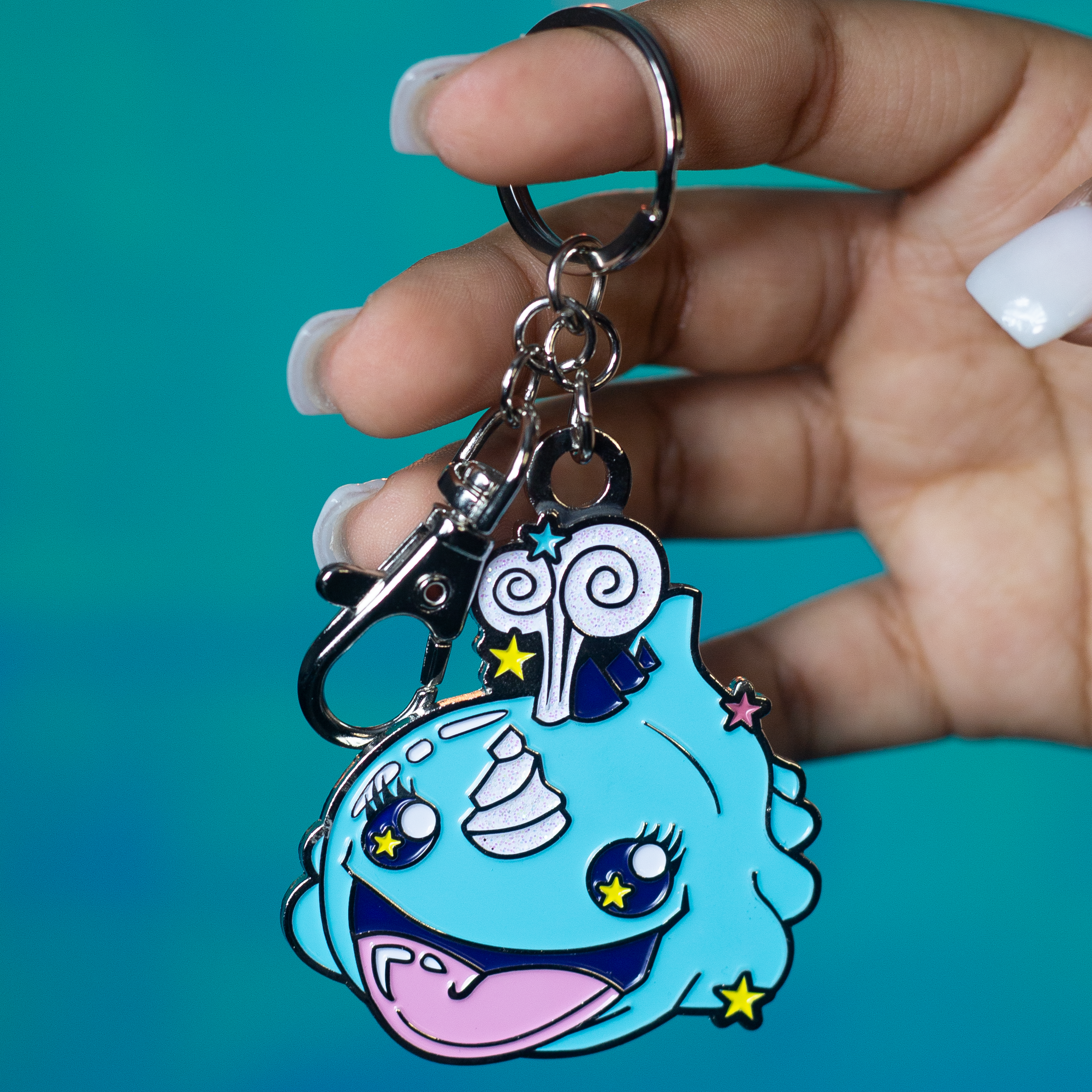 Miss Schmuffly Keychain