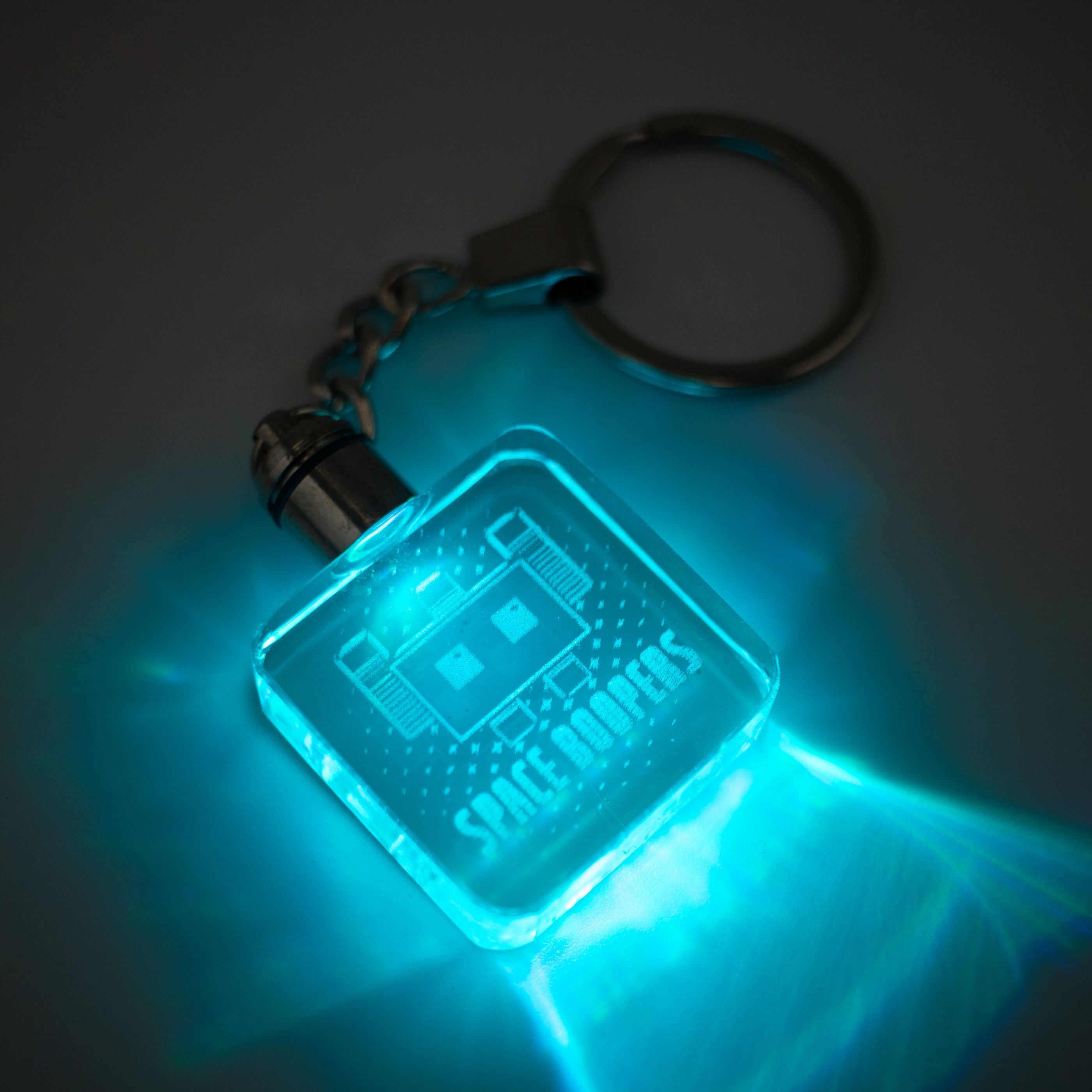 Spaceboopers Light-Up Keychain