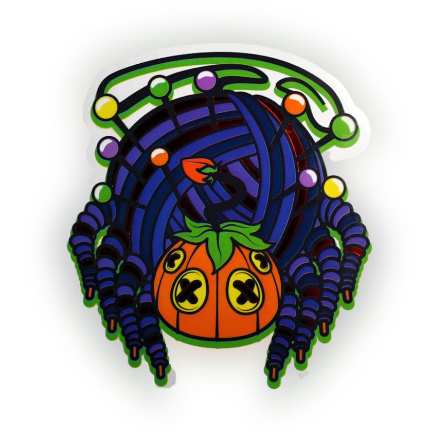 3 Halloween Stickers Bundle