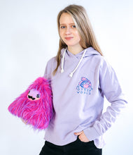 Load image into Gallery viewer, Land of Schnoop Crop Hoodie