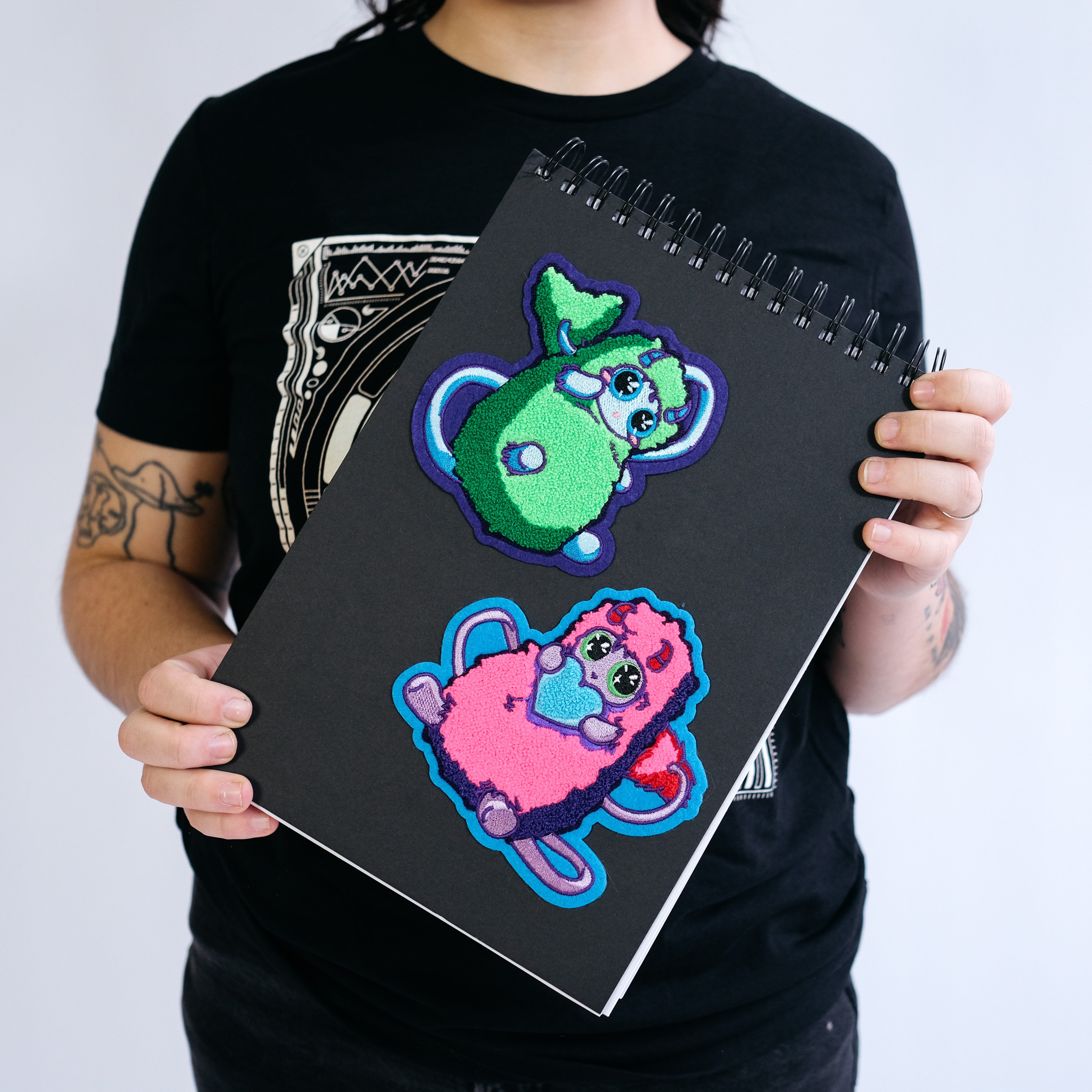 Snuggle Snort Jumbo Sticker Patch