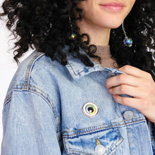 Load image into Gallery viewer, Glow Eyeball Enamel Pin