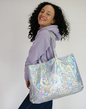 Load image into Gallery viewer, Holographic Shopping Tote