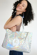 Load image into Gallery viewer, Holographic Shopping Tote