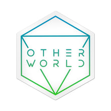 Load image into Gallery viewer, Otherworld Octahedron Transparent Stickers