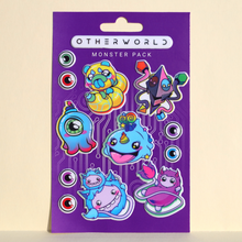 Load image into Gallery viewer, Puffy Monster Sticker Sheet